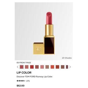 Tom Ford Runway Lip Color 05 Front Page NIB